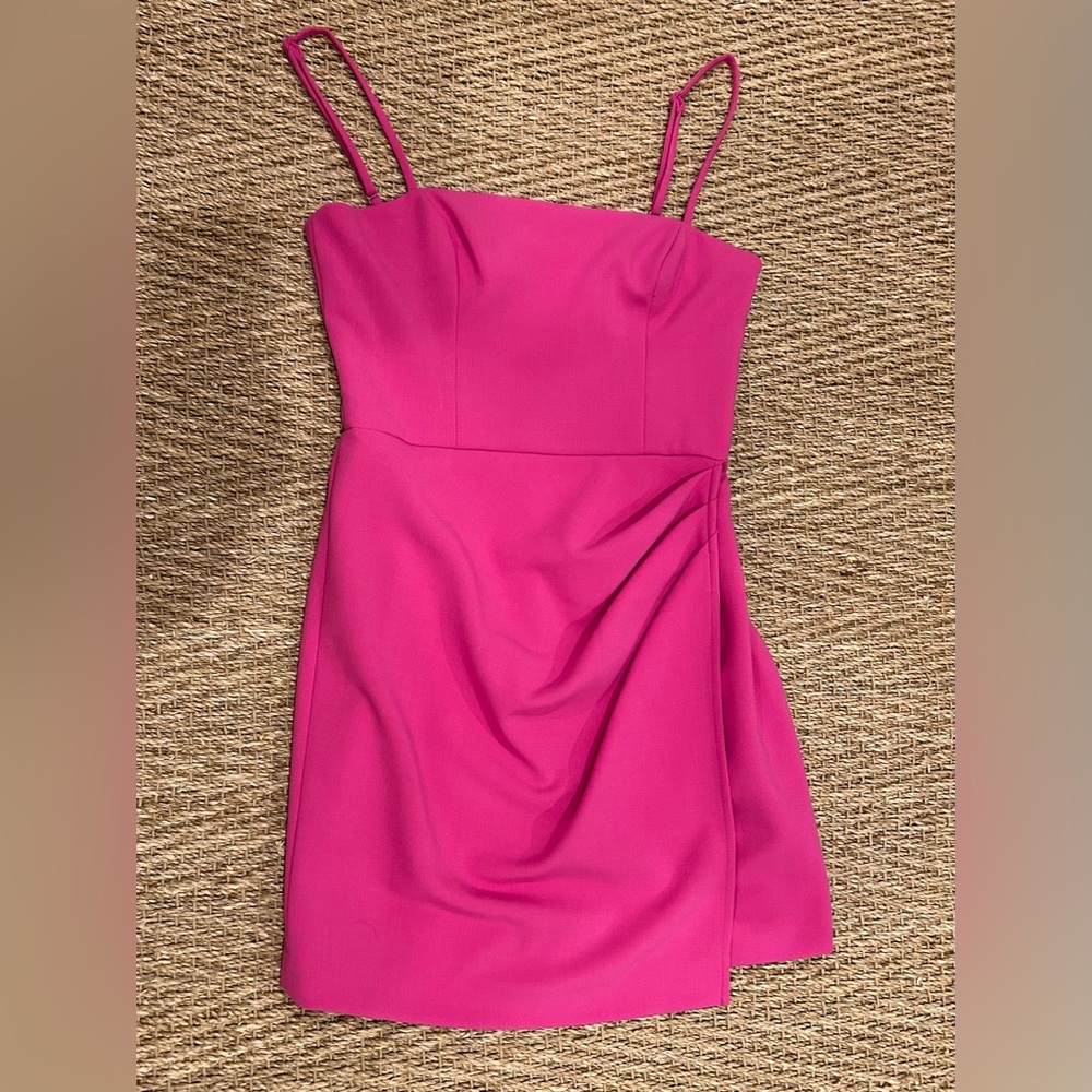 Pink mini dress‎ sz. 4 French Connection